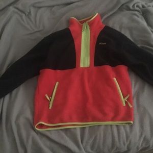 Columbia fleece pullover 3/4